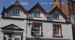 Desktop Screenshot of kingsheadnorwich.com