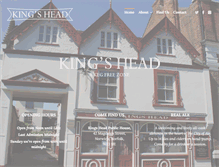 Tablet Screenshot of kingsheadnorwich.com